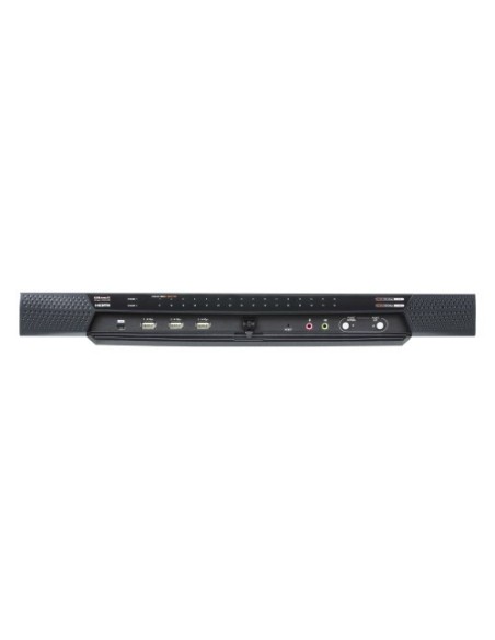 Aten 1393026 KN4032VB-AX-G AXEN ATEN KVM por IP Multi-Interface Cat 5 de 32 portas com acesso compartilhado de consoles locais /