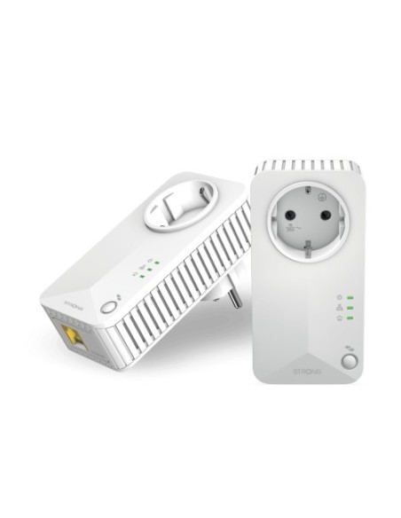 Comprar STRONG 1392921 Strong Powerline 600 Duo 600 Mbit/s Ethernet Blanco 2 pieza(s) POWERL600DUOEUV2