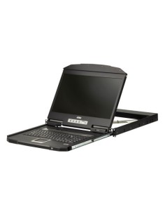 Comprar ATEN 1391854 ATEN CL3100NX interruptor KVM Montaje en rack Negro CL3100NX-ATA-SG