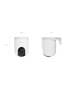 Ezviz 1391253 CS-H8C-R200-1J5WKFL (4 mm) H8C Pro 5MP