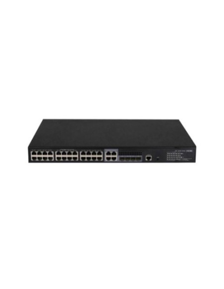 Comprar H3C 1386448 H3C S5130S-28S-PWR-EI L2 ETHERNET SWITCH WITH 24*10/100/1000BASE-T POE+ PORTS(AC 185W) AND 4*1G/10G BASE-X S