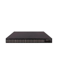 H3C 1386447 9801A411 H3C S5130-52S-PWR-EI-AC L2 Interruptor Ethernet com 48 * 10/100 / 1000Base-T POE + portas (AC 370W) e 4 * 1