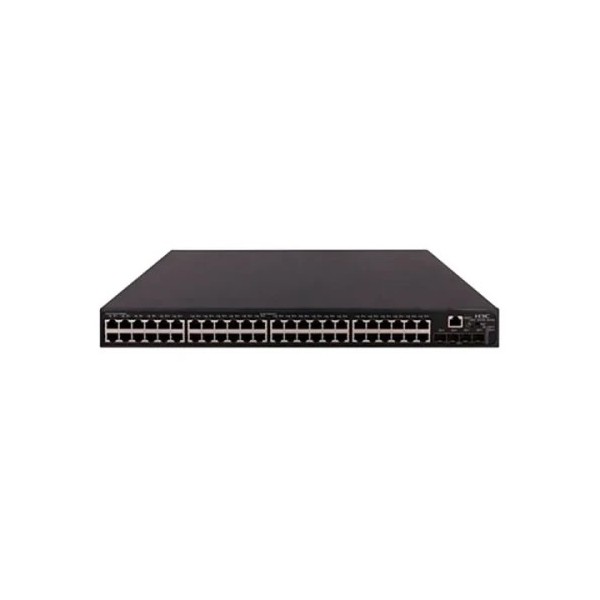 H3C 1386447 9801A411 H3C S5130-52S-PWR-EI-AC L2 Interruptor Ethernet com 48 * 10/100 / 1000Base-T POE + portas (AC 370W) e 4 * 1