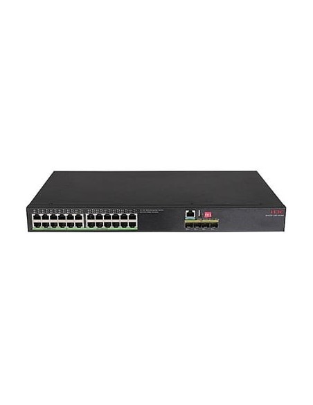 H3C 1385741 9801A2DK H3C - (9801A2DK) - H3C IE4320-28S-HPWR L2 Interruptor Ethernet industrial com 8 * 10/100 / 1000Base-T PoE +