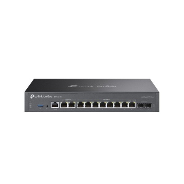 Comprar TP-LINK 1390352 TP-Link Omada ER7412-M2 router 2.5 Gigabit Ethernet, Gigabit Ethernet Negro ER7412-M2