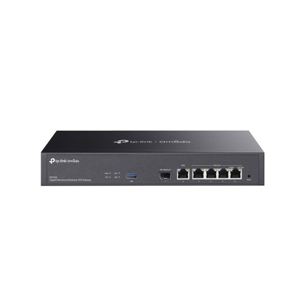 Comprar TP-LINK 1386555 TP-Link ER7406 router Gigabit Ethernet Negro ER7406