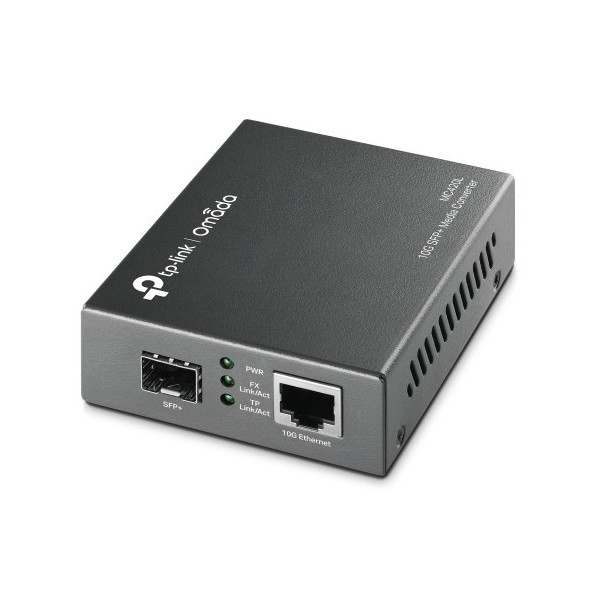 Comprar TP-LINK 1386203 TP-Link MC420L convertidor de medio 10000 Mbit/s Multimodo, Monomodo Negro MC420L