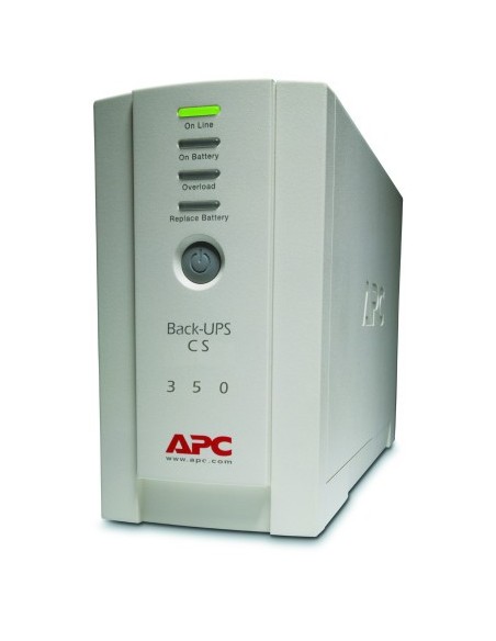 APC 1385568 BK350EI APC Back-Ups Sistema de energia ininterrupta (UPS) em Hold (offline) ou em espera (offline) 0,3