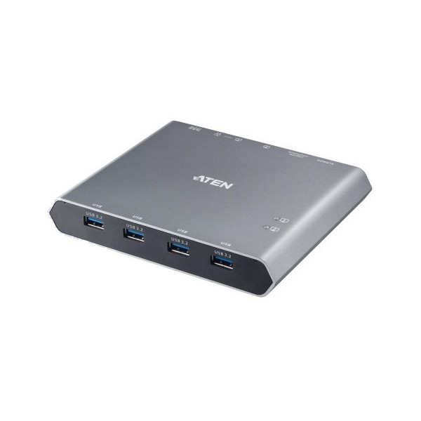 Comprar ATEN 1384976 ATEN 2-PORT USB-C 4K DISPLAYPORT KVM DOCK SWITCH USB 3.2 PERIPHERAL SUPPORT US3311-AT-G