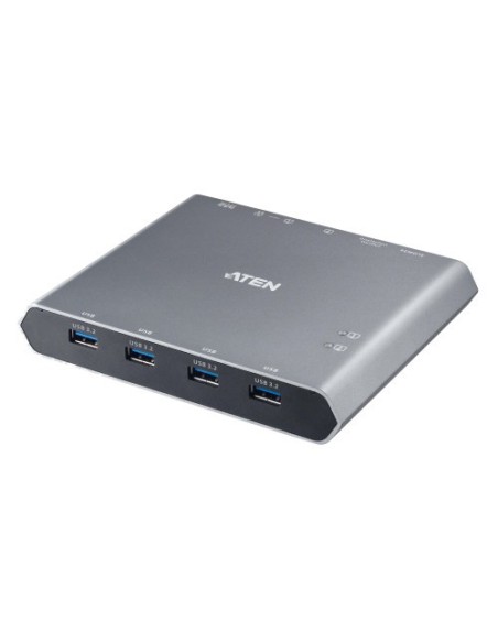 Comprar ATEN 1384976 ATEN 2-PORT USB-C 4K DISPLAYPORT KVM DOCK SWITCH USB 3.2 PERIPHERAL SUPPORT US3311-AT-G