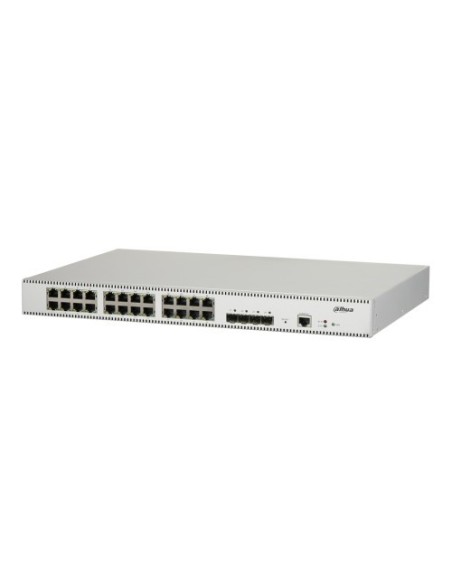 Dahua 1383955 1.0.01.20.11345-9002 (DH-SG5028X) Dahua Switch 24 portas Gigabit + 4 Uplink Gigabit SFP ManagedL2 +