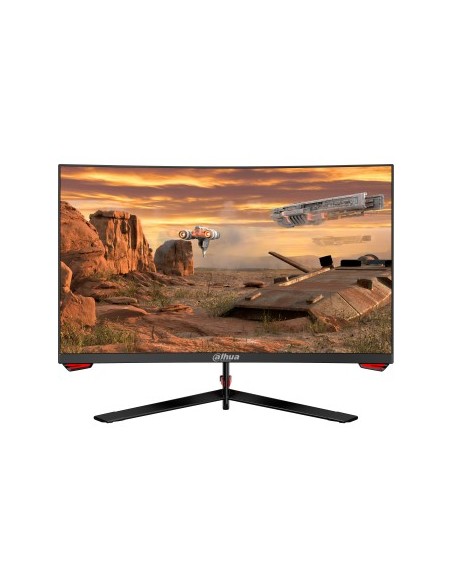 Comprar DAHUA 1382844 (DHI-LM24-E230C-A5-V2) DAHUA MONITOR GAMING CURVO 24" FHD ELED / 1920*1080 / 300CD/M2 / 165HZ / H178/V178 