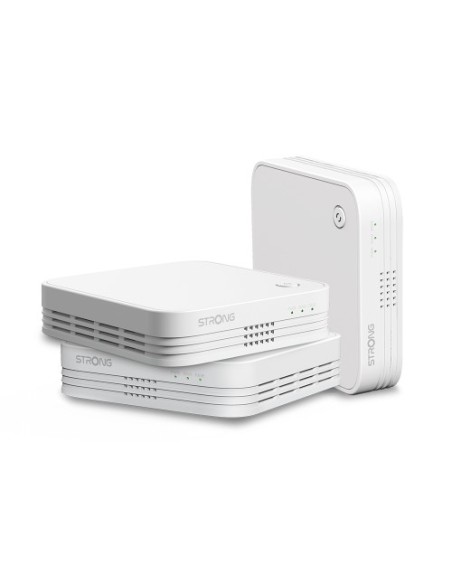 Forte 1382185 Wi-Fi Mesh Home Trio Pack Forte Wi-Fi Mesh Home Trio Pack 1200 Banda dupla (2,4 GHz / 5 GHz) Wi-Fi 5 (802.11ac) 