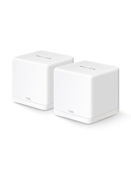 Comprar MERCUSYS 1378361 Mercusys HALO H60X Doble banda (2,4 GHz / 5 GHz) Wi-Fi 6 (802.11ax) Blanco 2 Interno HALO H60X(2-PACK)