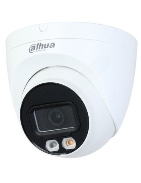 Dahua 1378305 1.0.01.04.41523-9001 (DH-IPC-HDW2449TP-S-LED-0280B) Dahua IP Camera Turret série 2MP Colorção Completa, Wizsense, 