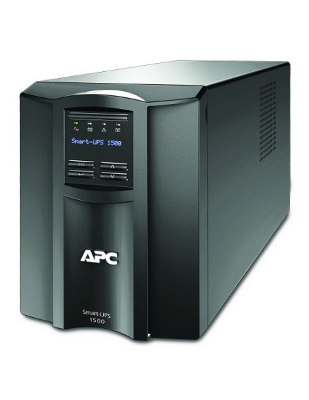 APC 1377746 SMT1500IC APC SMT1500IC Sistema de alimentação ininterrupta (UPS) Linha interativa 1.5 KVA 1000 W 8 Saídas CA