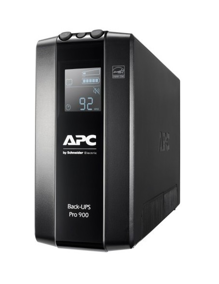 Comprar APC 1377679 APC BR900MI sistema de alimentación ininterrumpida (UPS) Línea interactiva 0,9 kVA 540 W 6 salidas AC BR900M
