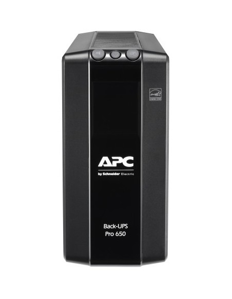 Comprar APC 1377677 APC BR650MI sistema de alimentación ininterrumpida (UPS) Línea interactiva 0,65 kVA 390 W 6 salidas AC BR650