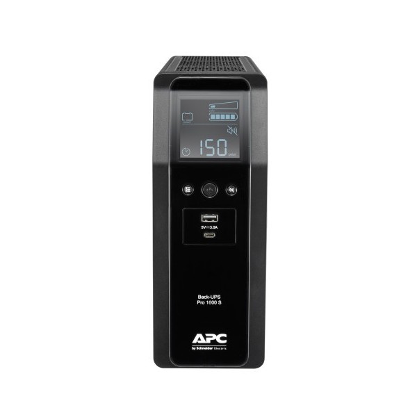 Comprar APC 1377675 APC BR1600SI sistema de alimentación ininterrumpida (UPS) Línea interactiva 1,6 kVA 960 W 8 salidas AC BR160