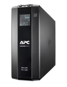 APC 1377674 BR1600MI APC BR1600MI Sistema de alimentação ininterrupta (UPS) Linha interativa 1.6 KVA 960 W 8 Saídas AC