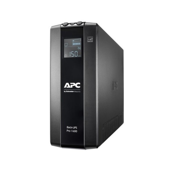 Comprar APC 1377674 APC BR1600MI sistema de alimentación ininterrumpida (UPS) Línea interactiva 1,6 kVA 960 W 8 salidas AC BR160