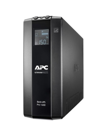 Comprar APC 1377674 APC BR1600MI sistema de alimentación ininterrumpida (UPS) Línea interactiva 1,6 kVA 960 W 8 salidas AC BR160