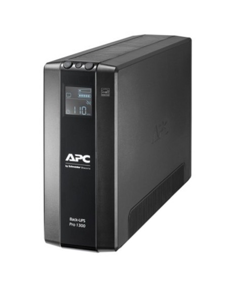 APC 1377671 BR1300MI APC BR1300MI Sistema de alimentação ininterrupta (UPS) Linha interativa 1.3 KVA 780 W 8 Saídas CA