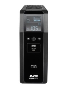 APC 1377670 BR1200SI APC Back Ups Pro BR 1200VA Uninterruptible Power System (UPS) Linha interativa 1.2 KVA 720 W 8 S