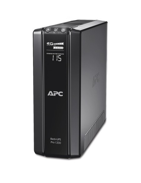 Comprar APC 1377669 APC Back-UPS Pro sistema de alimentación ininterrumpida (UPS) Línea interactiva 1,2 kVA 720 W BR1200G-GR