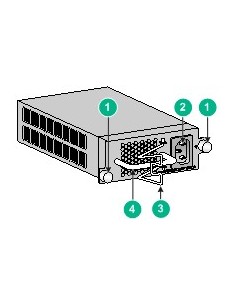 H3C 1376943 0231A7G9 H3C - PSR75-12A-GL - 75W AC Pluggable Módulo de Fonte de Alimentação