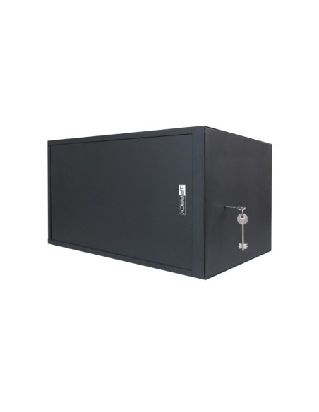 WP 1376897 WPN-RWS-06506-B WP Wall Mount Rack 19 "RWS Series 6u WXDXH: 560x600x400 mm, Black Ral 9005