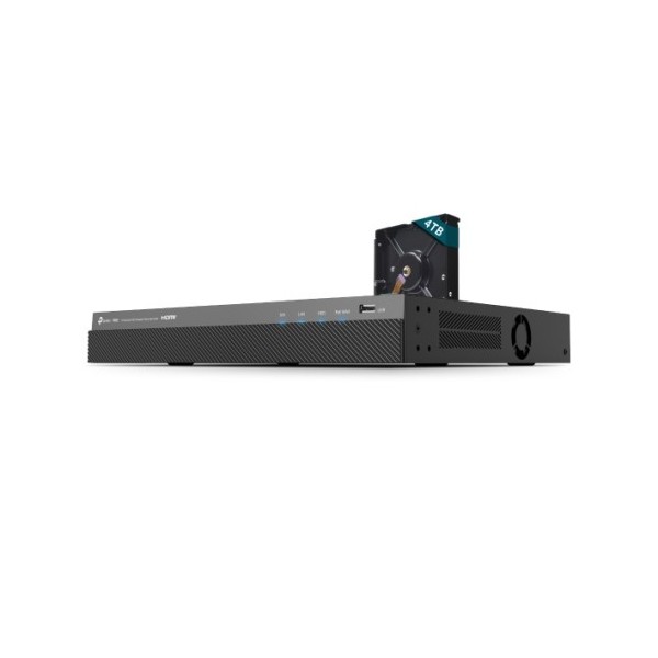 Comprar TP-LINK 1376863 TP-Link VIGI VIGINVR2016H-16MP4TB Grabadore de vídeo en red (NVR) Negro VIGI NVR2016H-16MP-4TB