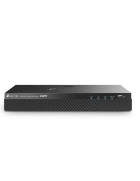 TP-link 1376861 Vigi NVR2016H-16MP TP-Link 16 Canal POE + Gravador de Vídeo de Rede Especificação: 4K Saída de Vídeo HDMI e 18MP
