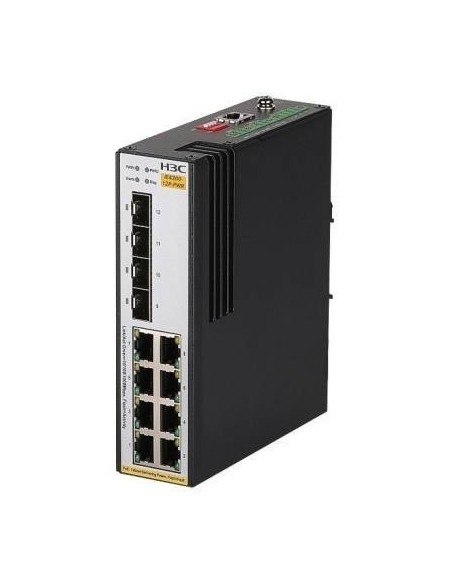 H3C 1376749 9801A2DL H3C IE4320-12P-UPWR L2 Interruptor Ethernet industrial com 8 * 10 /