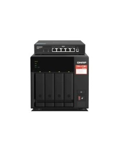 QNAP 1375512 TS-473A-SW5T QNAP Bundle NAS 4 BAH + Switch TS-473A-SW5T