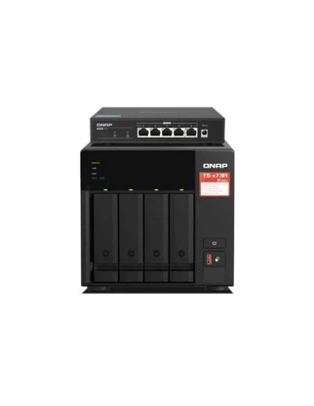 QNAP 1375512 TS-473A-SW5T QNAP Bundle NAS 4 BAH + Switch TS-473A-SW5T