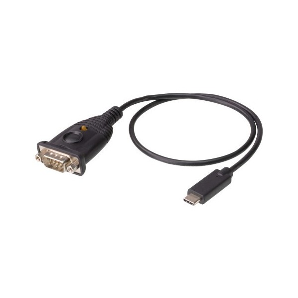 Aten 1374584 UC232C-Aten UC232C RS-232 USB Soluções de soluções UC232C Produto de pesquisa ou palavra-chave USB-C Black