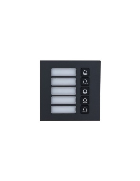 Comprar DAHUA 1374151 (DHI-VTO4202FB-MB5) DAHUA MÓDULO CON 5 BOTONES PARA VIDEOPORTERO EXTERIOR MODULAR SERIE VTO4202F 100X100MM