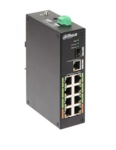 Dahua 1373497 1.0.01.20.11068-9003 (DH-LR2110-8ET-120-V2) Switch Dahua Industrial 8 Ports EPEE