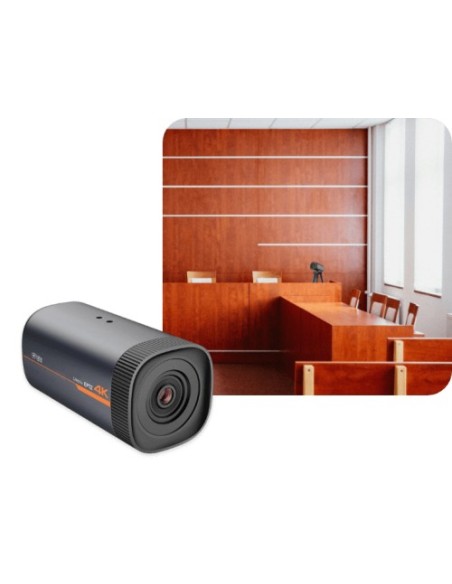 LAIA 1373164 CTC-400BU LAIA (CTC-400BB) Bala 4K Ai (cinza), câmera fixa, sensor CMOS 4K. Lente angular. USB, HDMI e LAN. Com