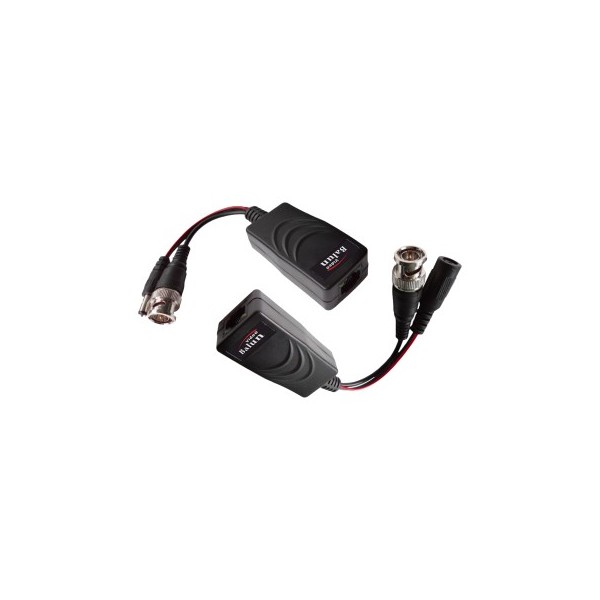 Dahua 1371652 1.0.99.01.10065 (DH-PFM802) Dahua Video Balun Transmissor Passivo (Casal) Transmissor de Dados e Video feed 1 Chan