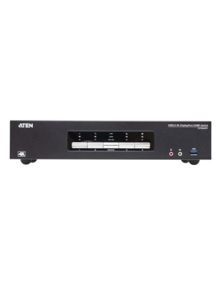 Comprar ATEN 1371492 ATEN SWITCH KVMP 4-PORT USB TRUE 4K DISPLAYPORT KVM SWITCH W CS1924ATC-AT-G