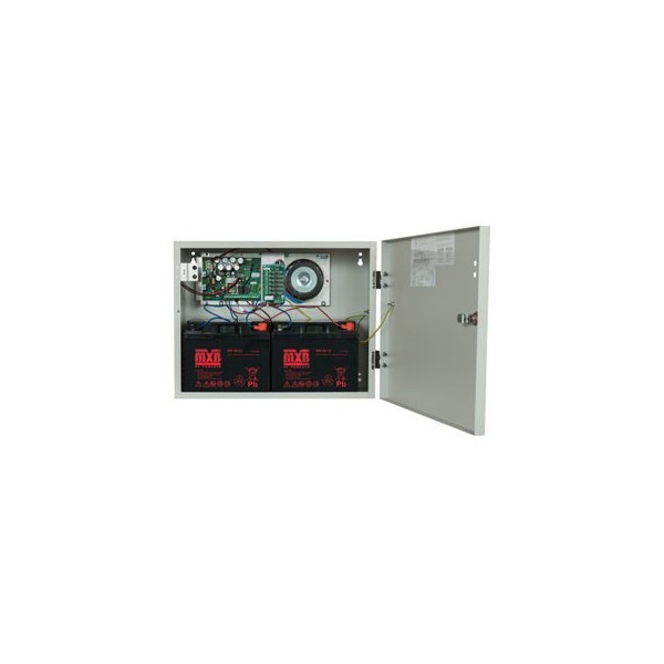 Bosch 1371490 FPP-3000 Bosch Fire (FPP-3000) Auxiliar de alimentação Auxiliar 24V - 5A, espaço para 2 baterias, 12V - 40AH, 