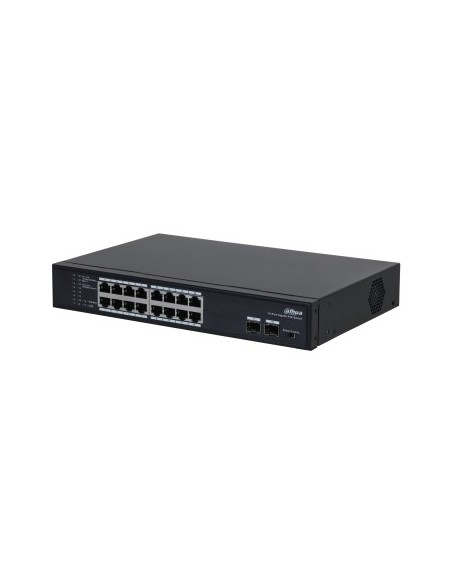 Comprar DAHUA 1371240 (DH-PFS3218-16GT-135) DAHUA SWITCH L2 POE 16 PUERTOS + 2 GIGABIT SFP 1.0.01.20.10946