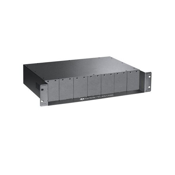 TP-link 1370929 TL-FC1420 TP-Link TL-FC1420 Chassis de rede 2U Preto
