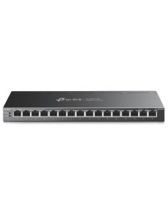 TP-link 1370917 TL-SG116P TP-Link 16-Port Gigabit Desktop Switch com 16 portas PoE +. Tl-sg116p
