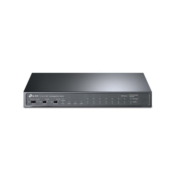 Comprar TP-LINK 1370164 TP-Link TL-SL1311MP switch No administrado Fast Ethernet (10/100) Energía sobre Ethernet (PoE) Negro TL-
