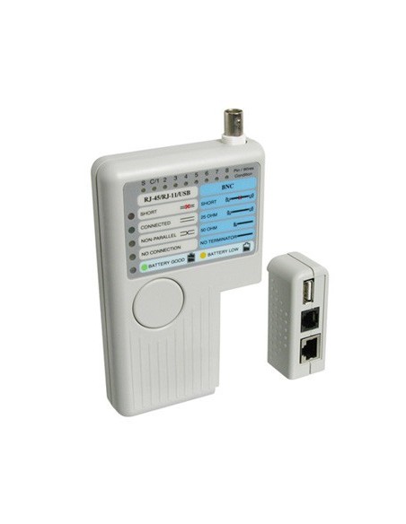 WP 52336 WPC-TST-002 WP WPC-TST-002 Verificador de Cabo de Rede Branco