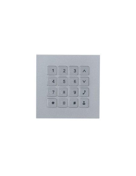 Dahua 1368871 1.0.01.15.11251 (DHI-Vto4202F-MK) do módulo dahua com teclado para a série de porta de vídeo modular série Vto4202