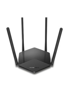 Comprar MERCUSYS 1368714 Mercusys MR60X router inalámbrico Gigabit Ethernet Doble banda (2,4 GHz / 5 GHz) Negro MR60X